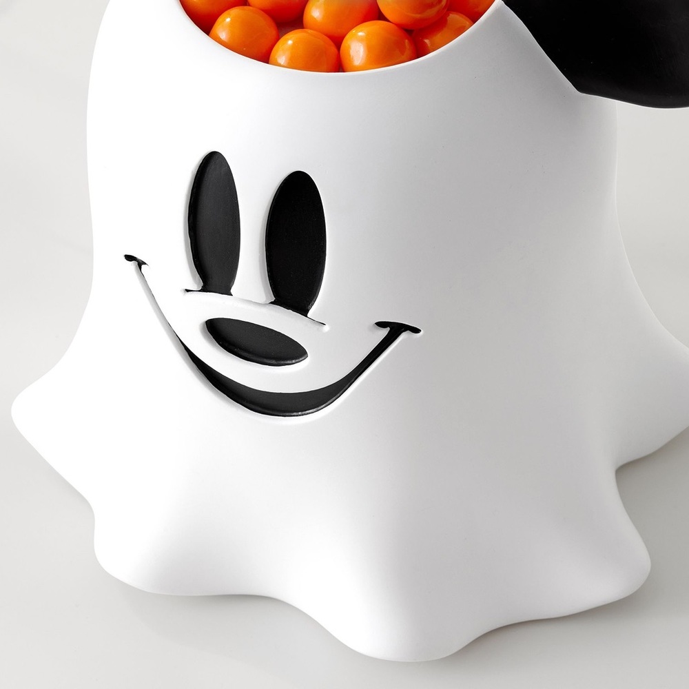 Pottery Barn Kids Disney Mickey Mouse Ghost Candy Bowl 👻🎃💀 - Picture 2 of 10